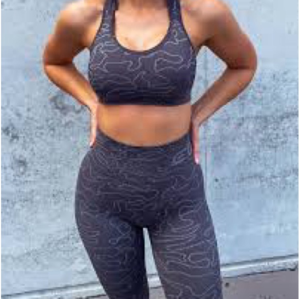 ECHT Gray Sports Bra